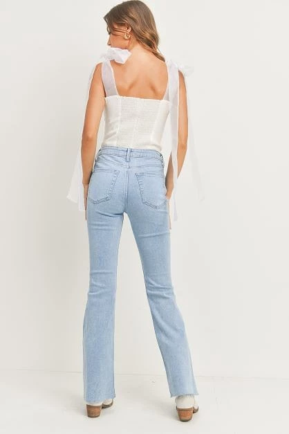 Amelia Flare Jeans Light Denim