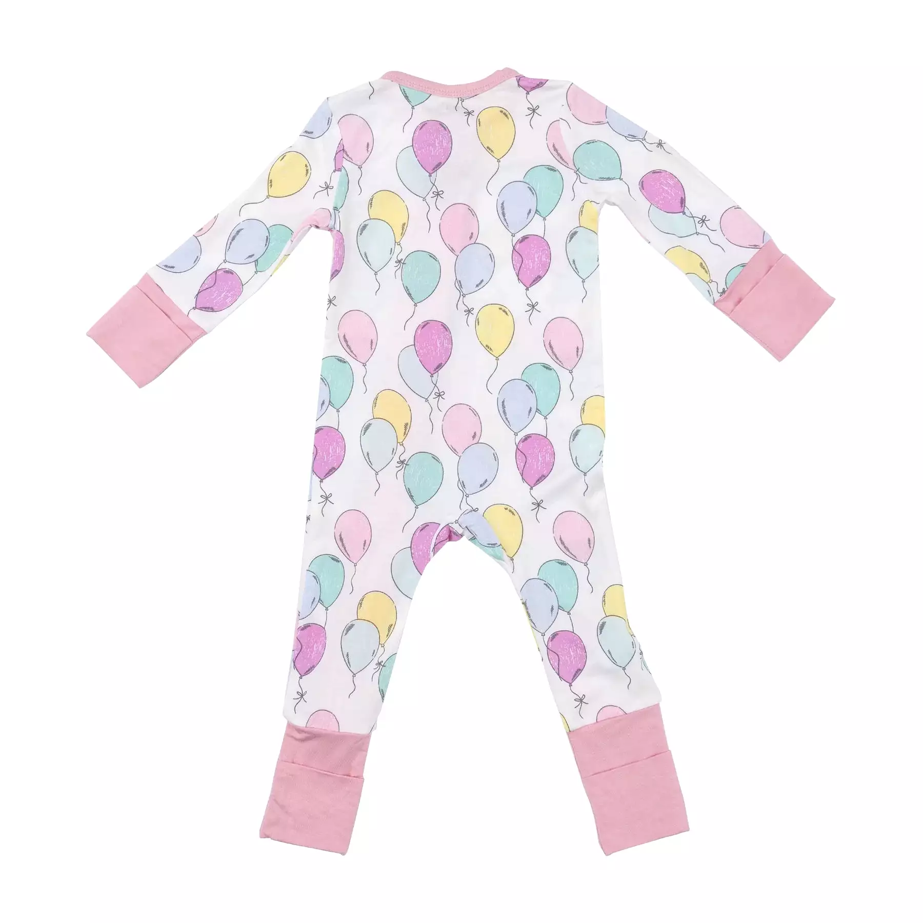 Angel Dear 2 Way Zipper Romper - Balloons