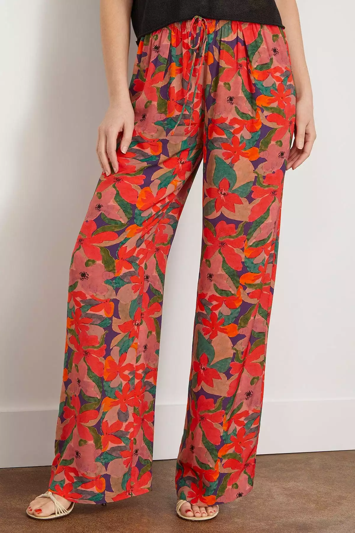 Ashling Pant in Floral Print