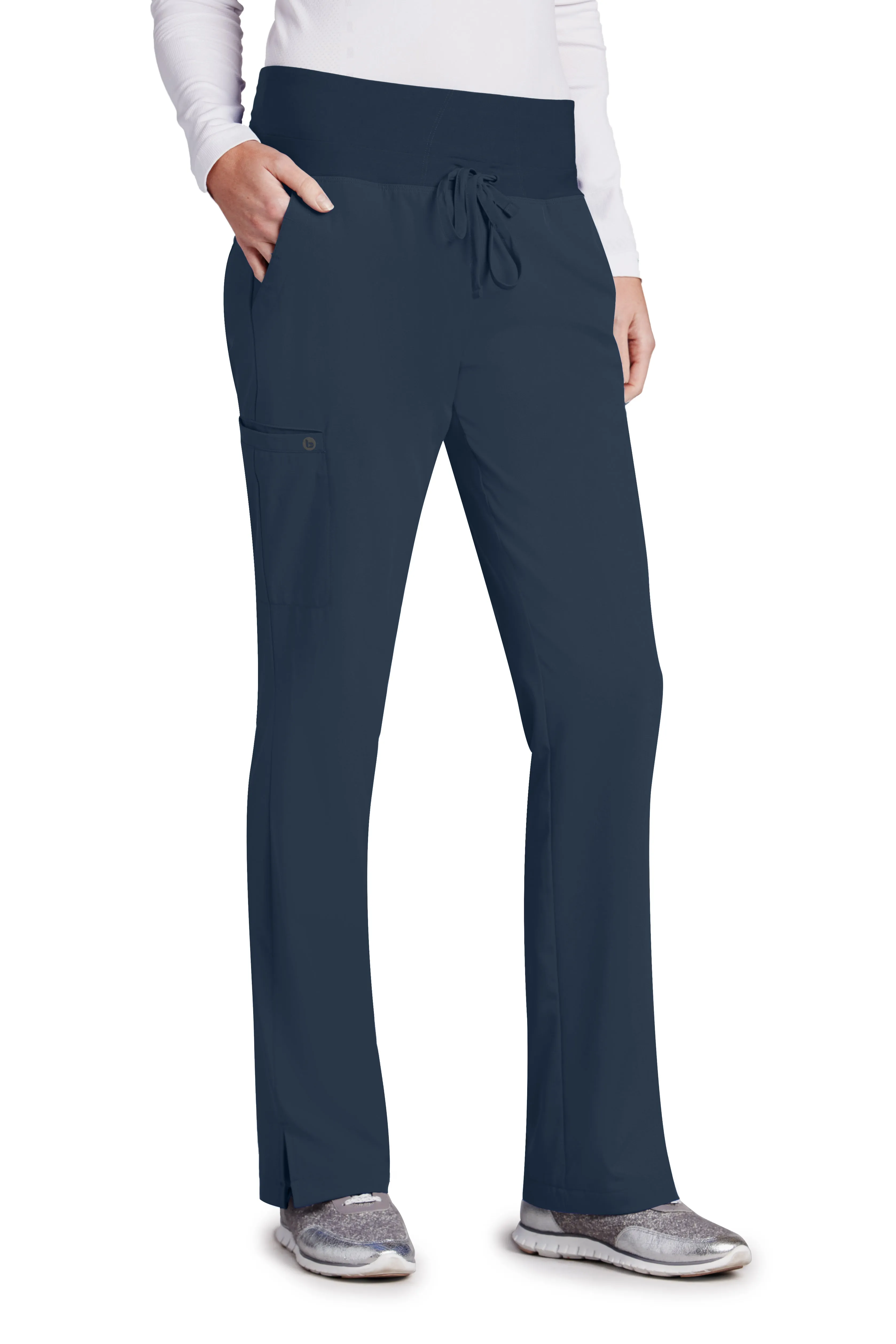 Barco One 5206 Women's Stride Yoga Straight Leg Cargo Pant - PETITE