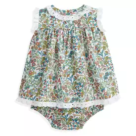 Bella Bliss - Eyelet Trim Bloomer Set - Pocketful of Posies