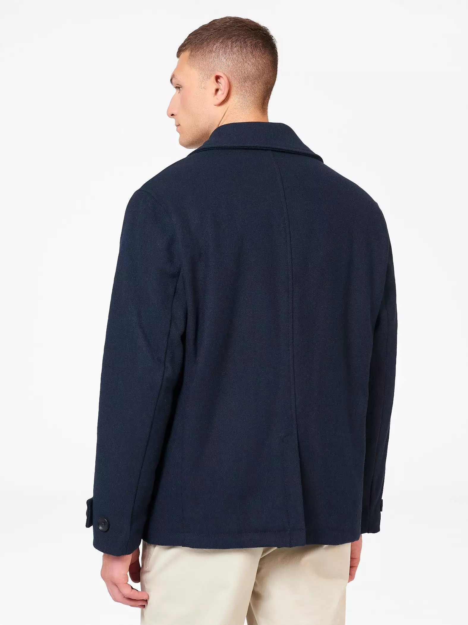 Ben Sherman Mens Peacoat Jacket