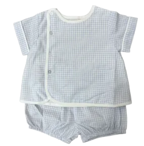 Blue Baylor Boy Bloomer Set