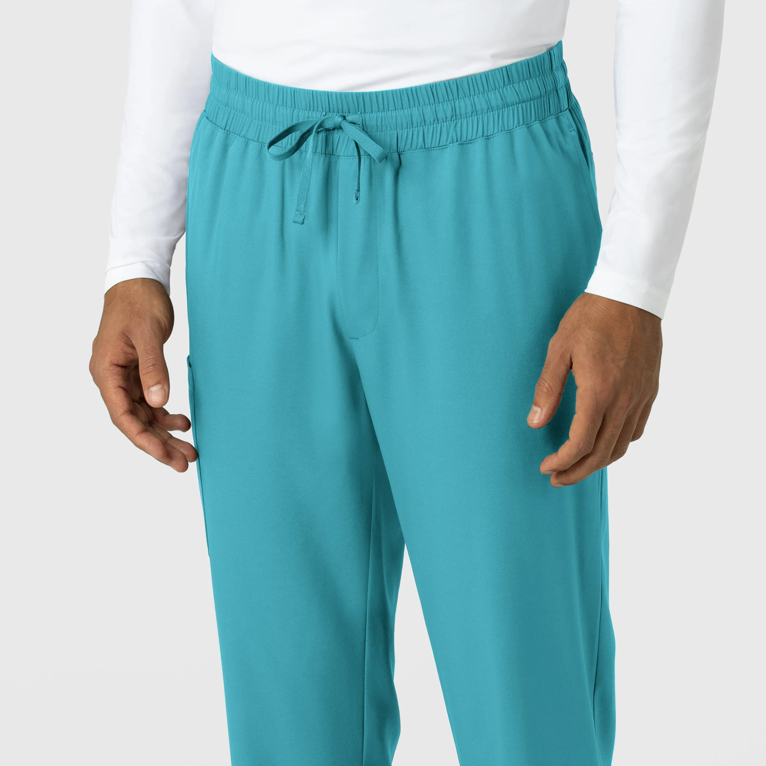 Boundless Men's Straight Leg Scrub Pant - Teal