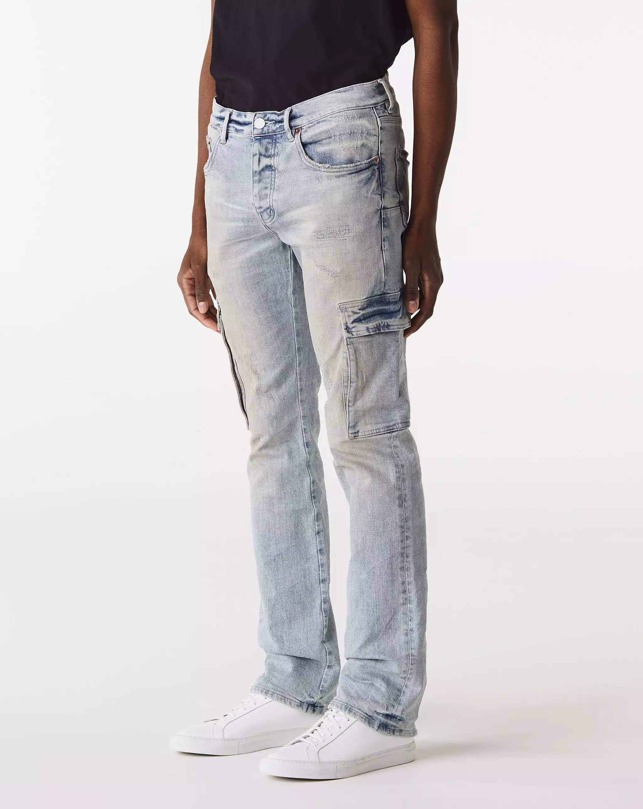 Cargo Flare Jeans