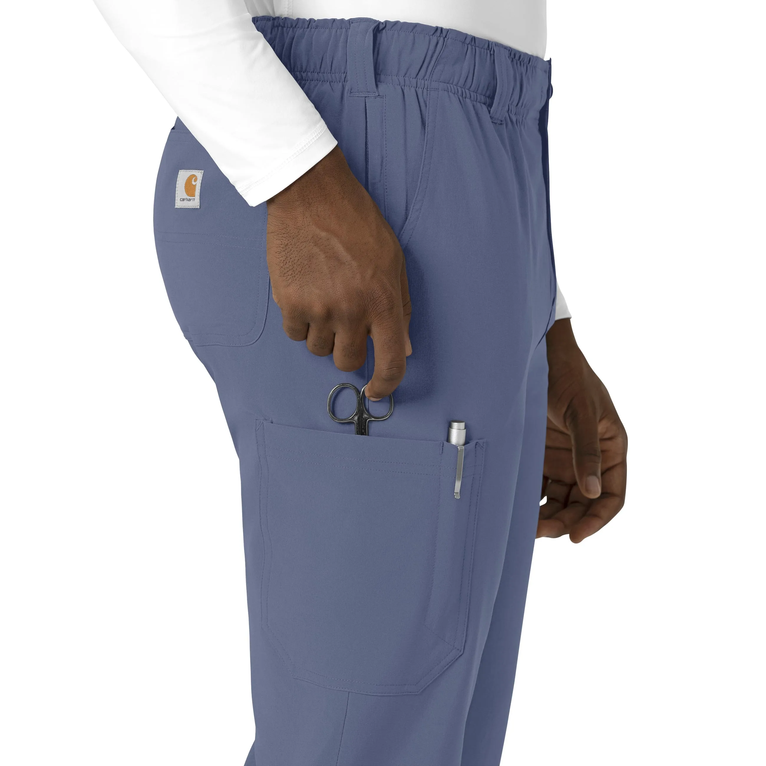 Carhartt Force Cross-Flex Men's Straight Leg Scrub Pant - Riverside