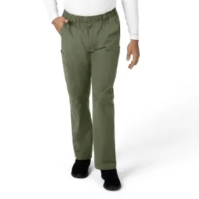 Carhartt Force Essentials Men's Straight Leg Cargo Scrub Pant - Olive