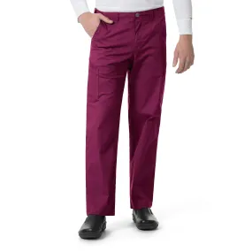 Carhartt Rugged Flex Ripstop Men’s Straight Leg Cargo Scrub Pant - Wine