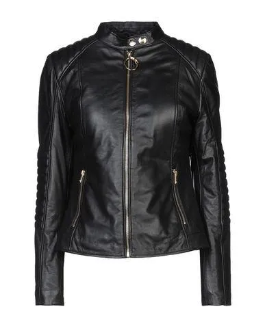 Cavalli Class Women Jacket Black 14 UK