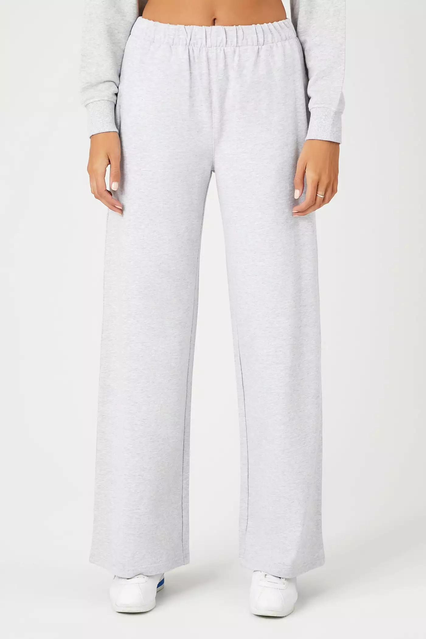 Cotton Wide-Leg Pants