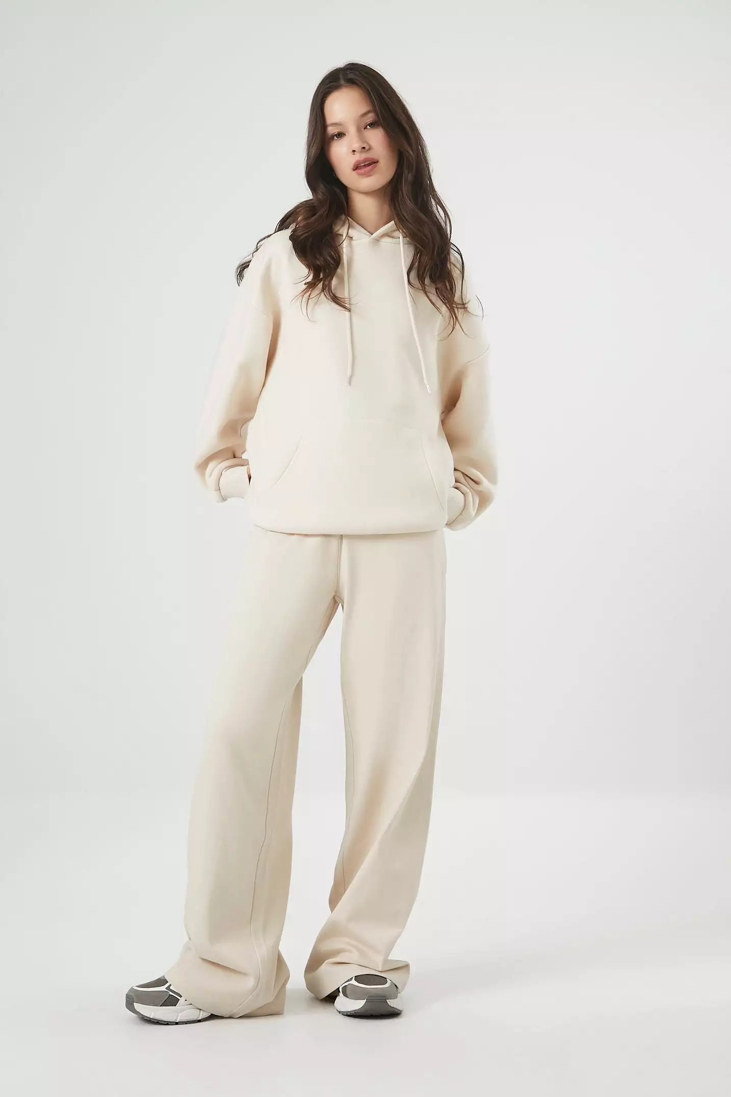 Cotton Wide-Leg Pants