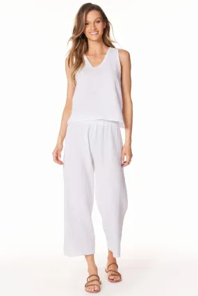 CROP WIDE LEG PANT