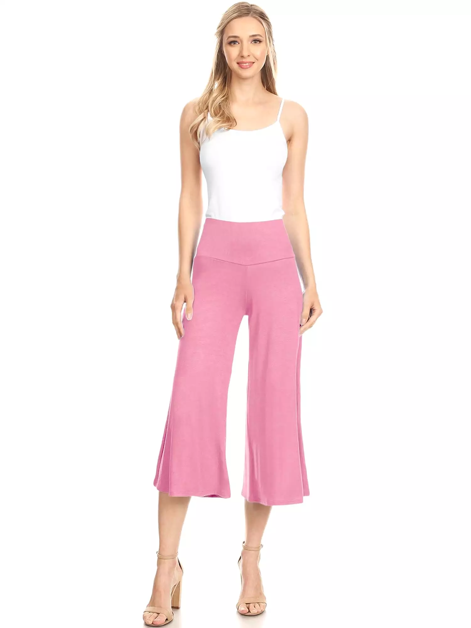 Cropped Wide Leg Lounge Pant