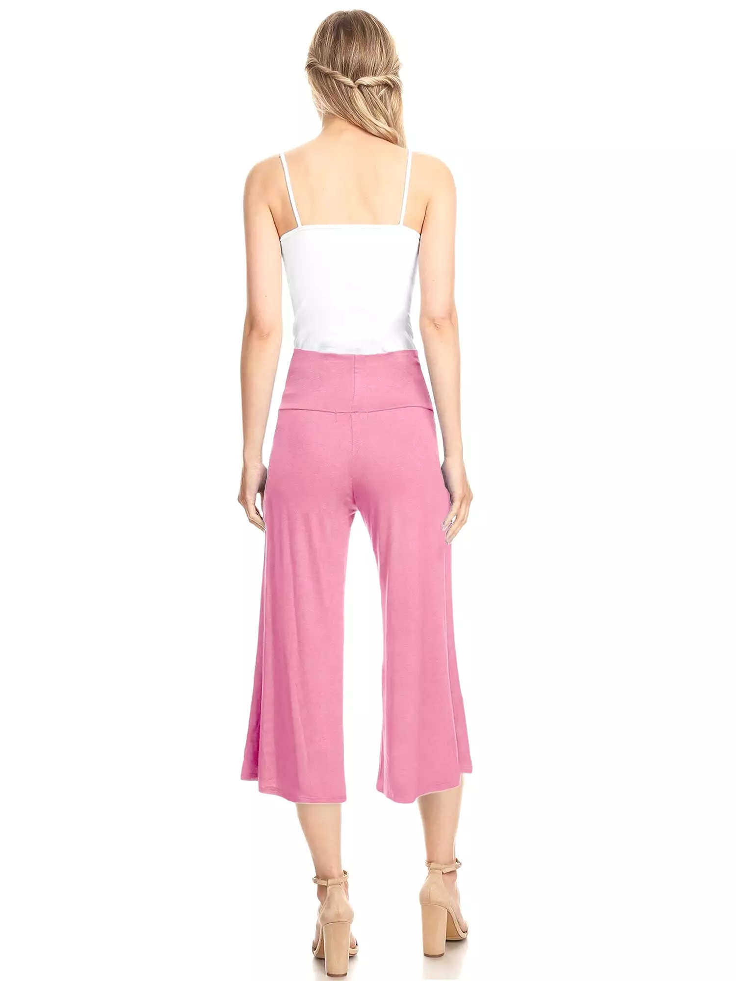 Cropped Wide Leg Lounge Pant