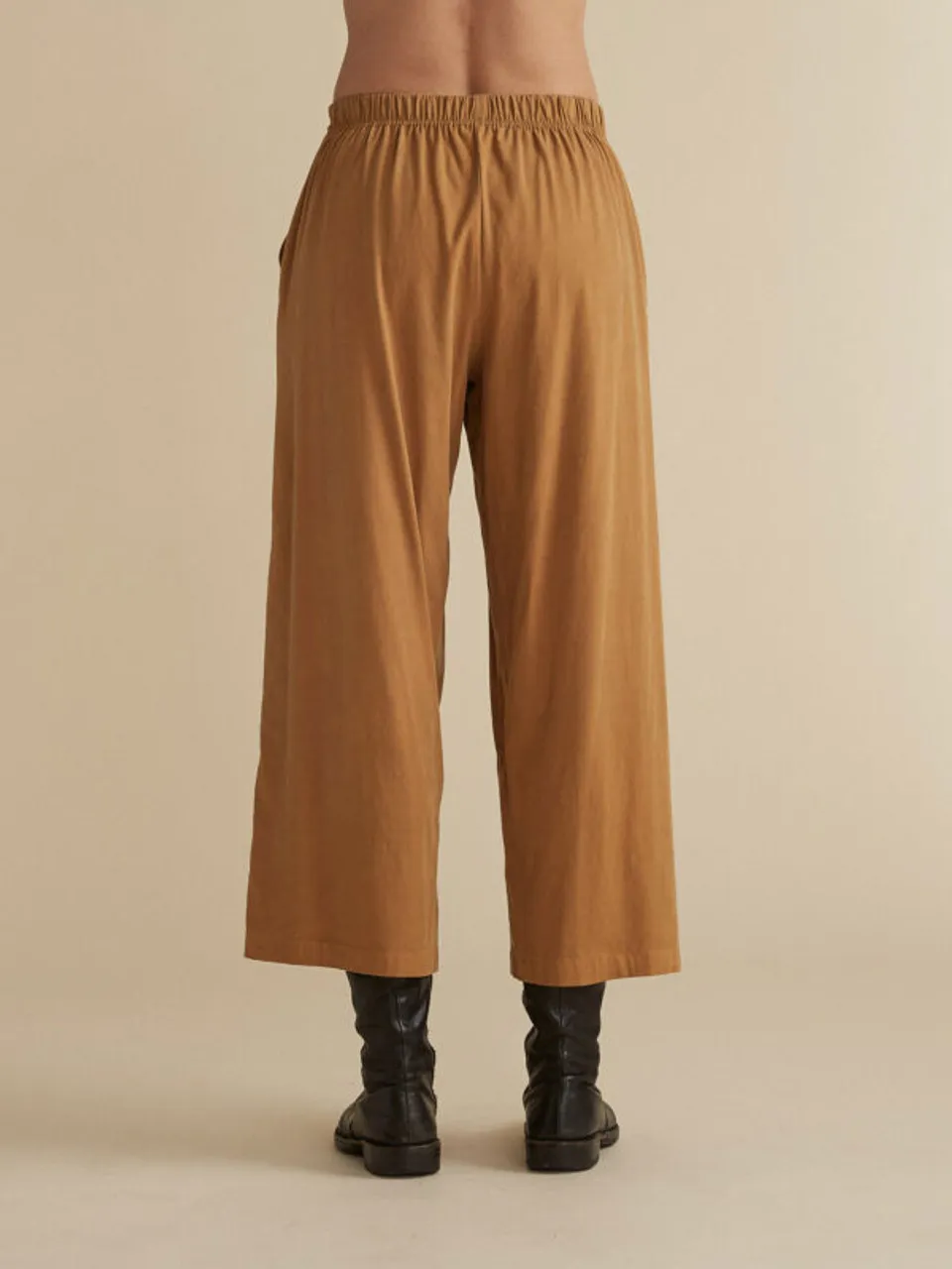 Cut Loose Tencel Modal Crop Wide Leg Pant