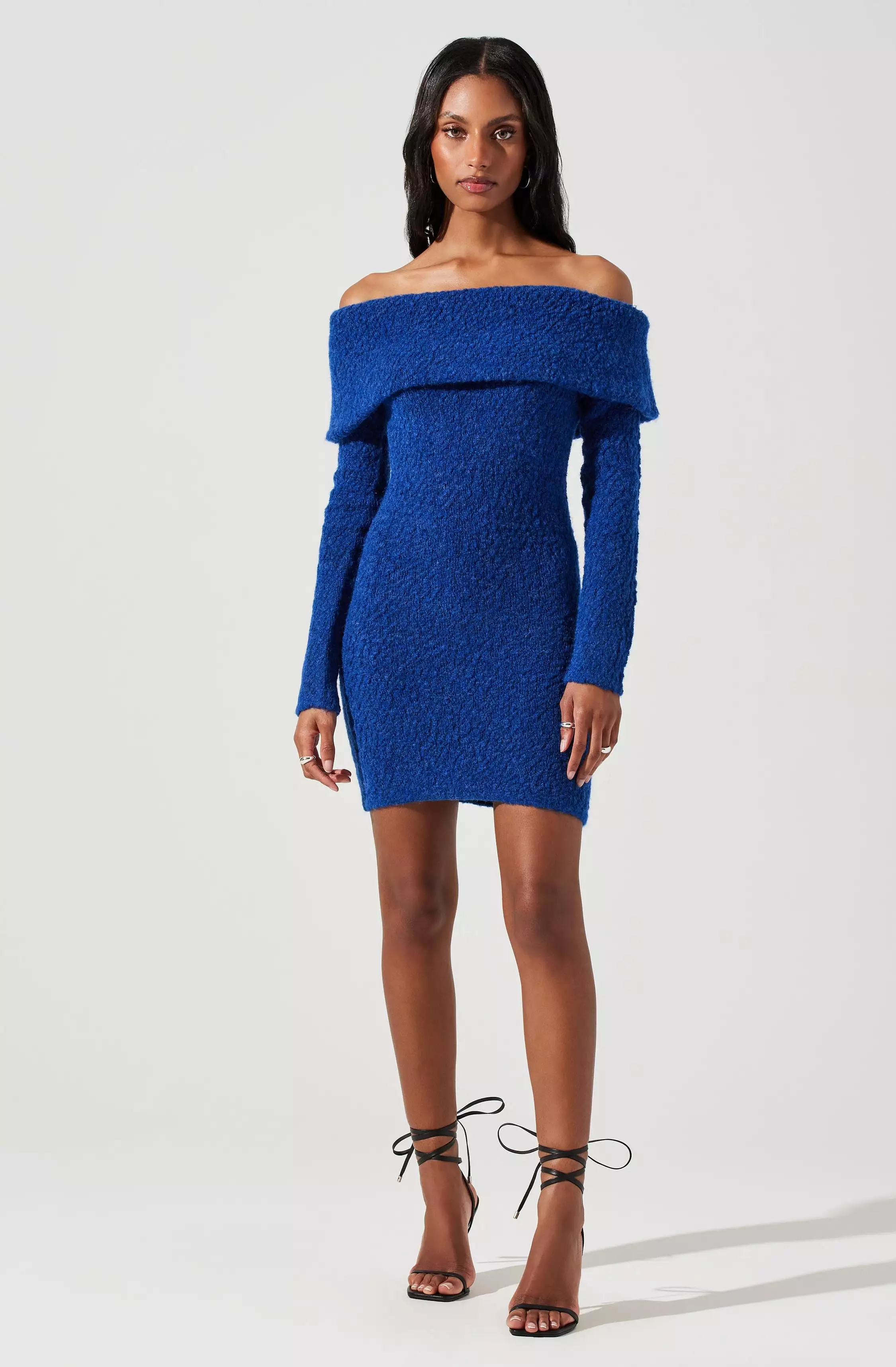 Danya Off Shoulder Sweater Dress