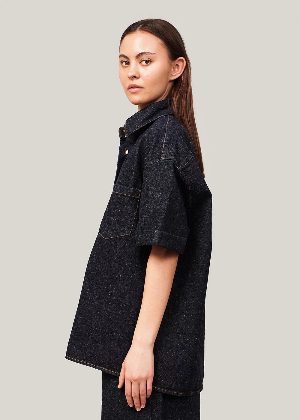 Dark Navy Overshirt