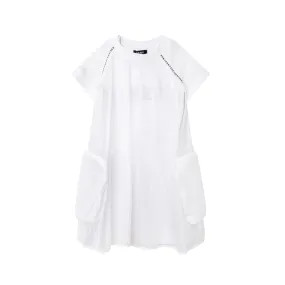 Dkny White Dress With Maxi Tank Top For Girl And Teen