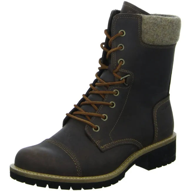 Ecco boots for women brown