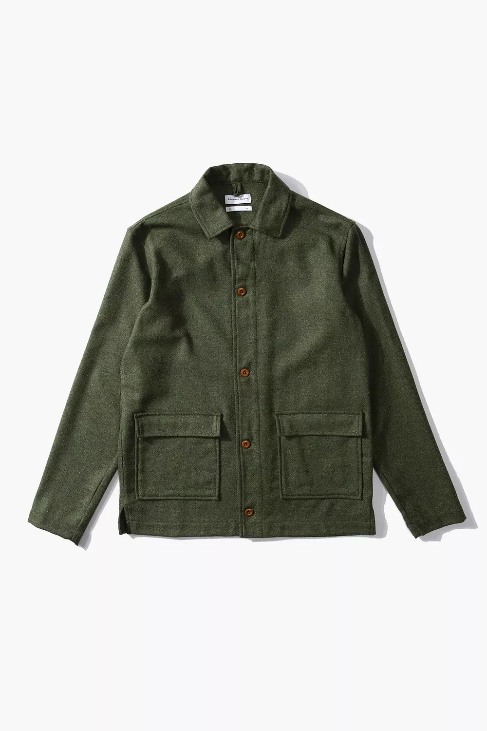 Edmmond Studios Felt Overshirt - Khaki