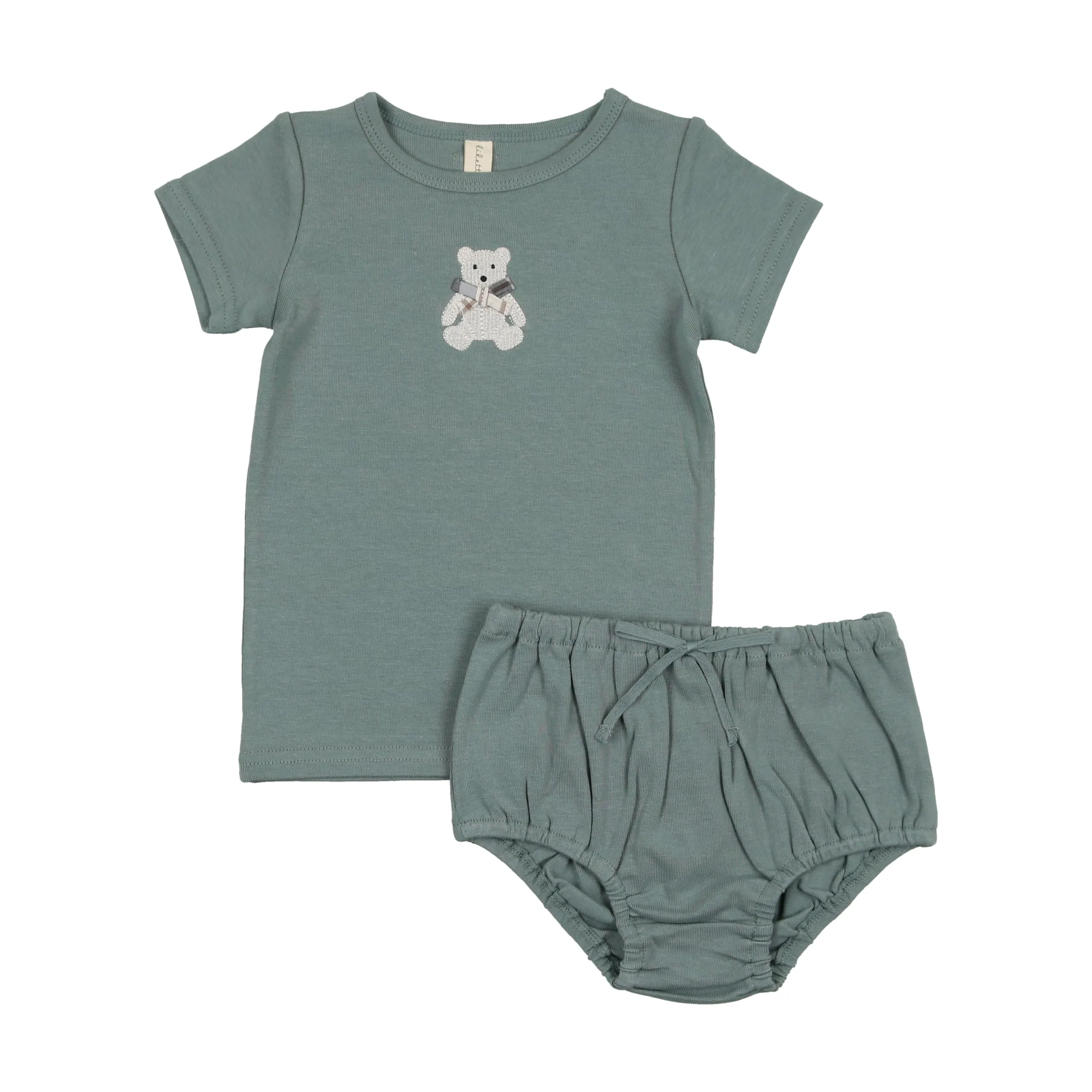 Embroidered Bloomer Set