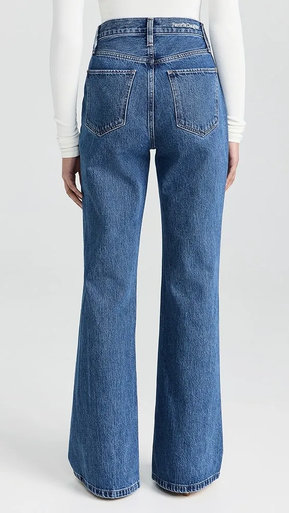 Favorite Daughter   The Valentina Super High Rise Flare Jeans 