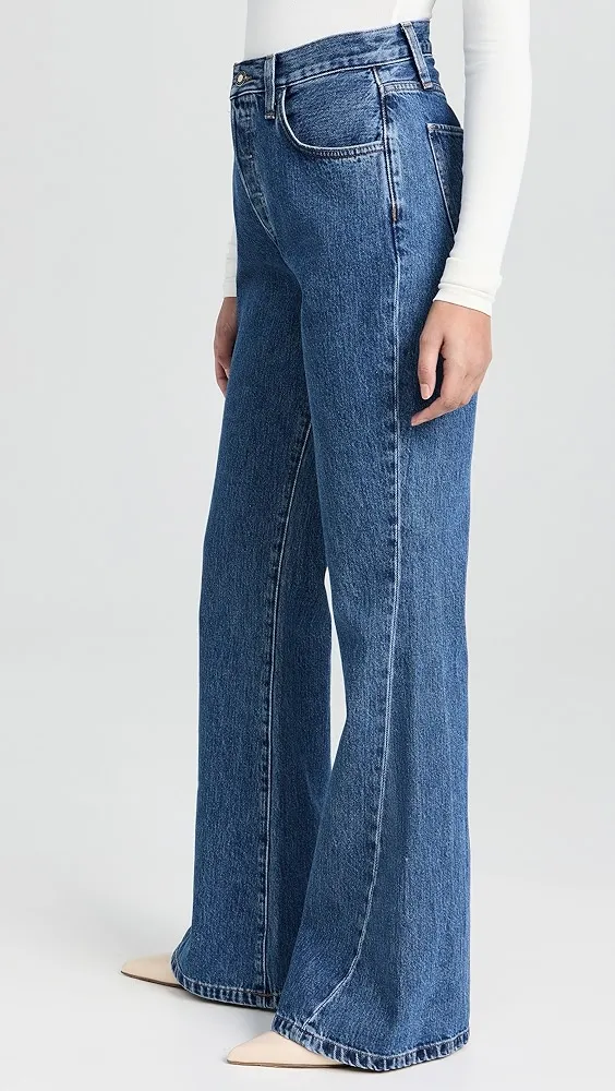 Favorite Daughter   The Valentina Super High Rise Flare Jeans 