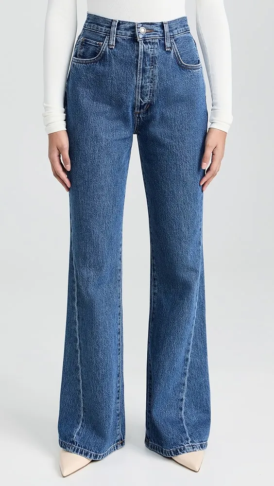 Favorite Daughter   The Valentina Super High Rise Flare Jeans 