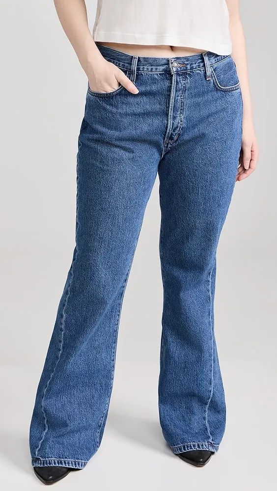 Favorite Daughter   The Valentina Super High Rise Flare Jeans 