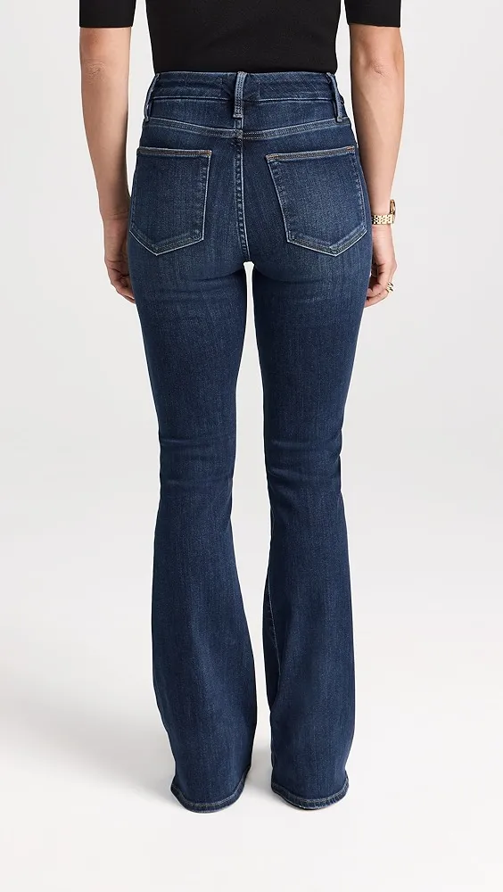 FRAME   Petite Le Pixie Super High Flare Jeans 