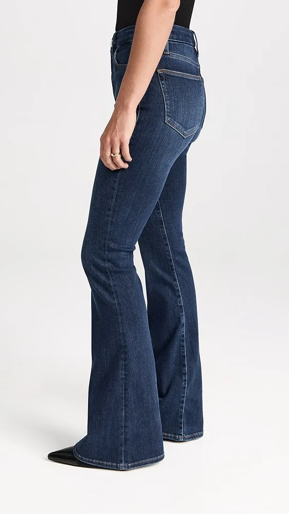 FRAME   Petite Le Pixie Super High Flare Jeans 