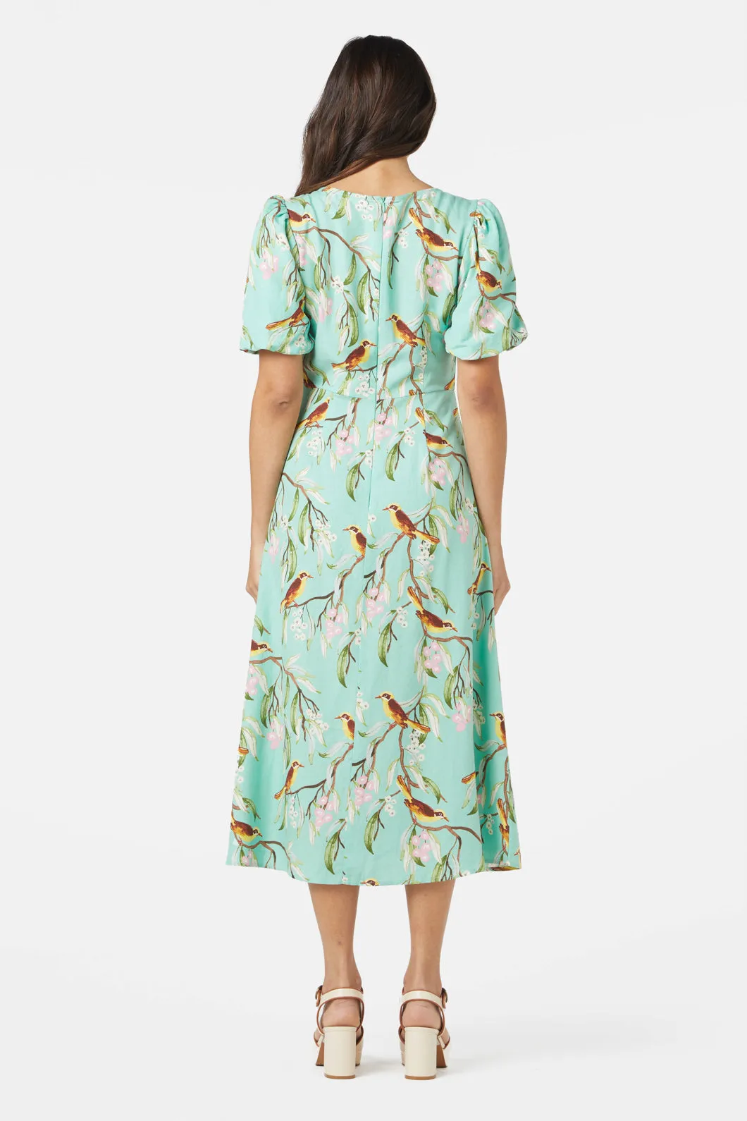 Honey Eater Midi Dress