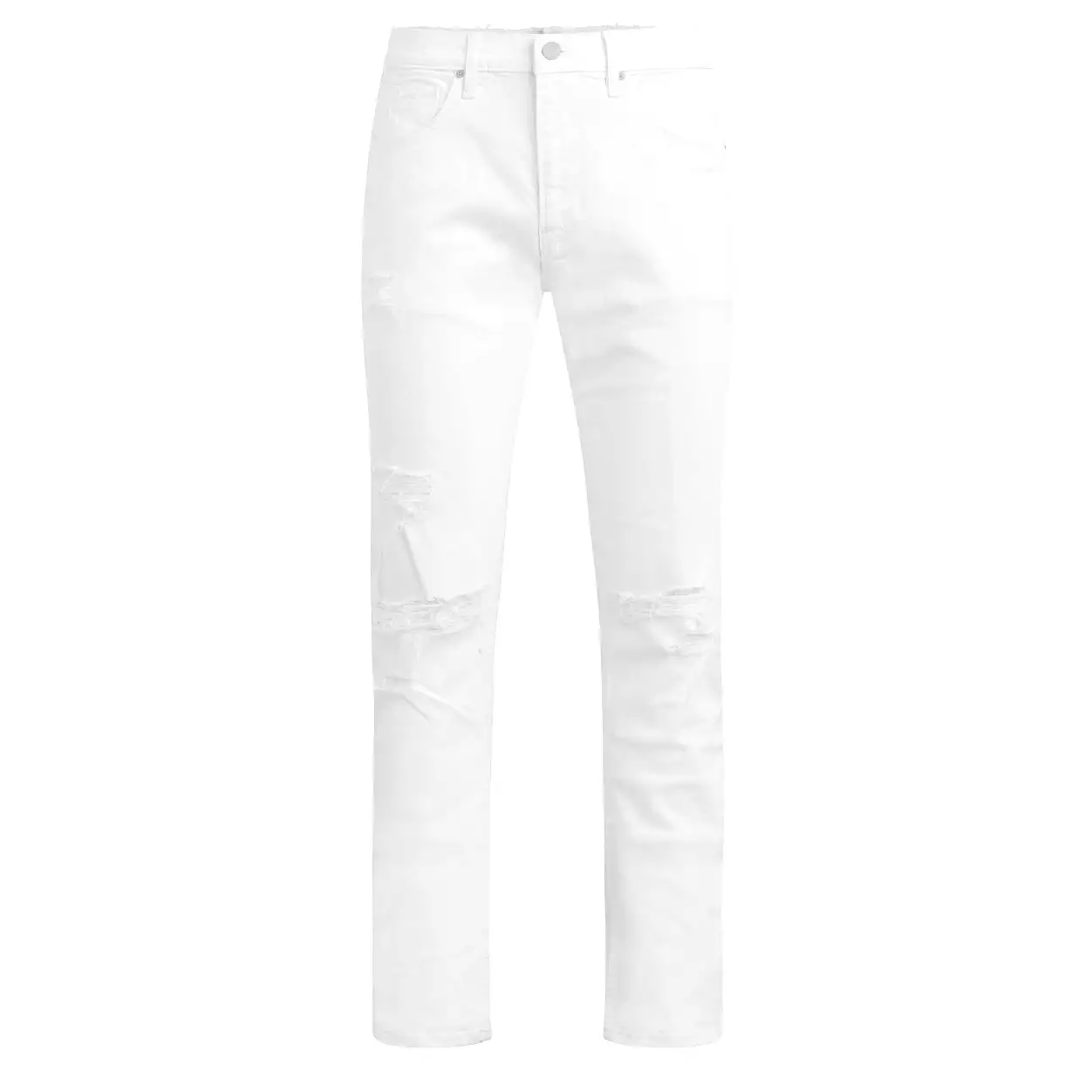 Hudson Walker White Flare Jeans