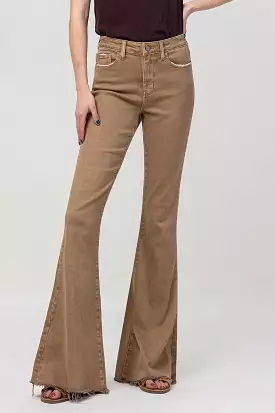 In The Sand Flare Jeans Mink