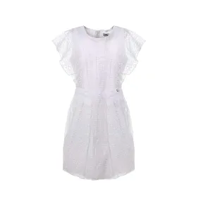 Karl Lagerfeld White Tulle Dress For Girl And Teenager