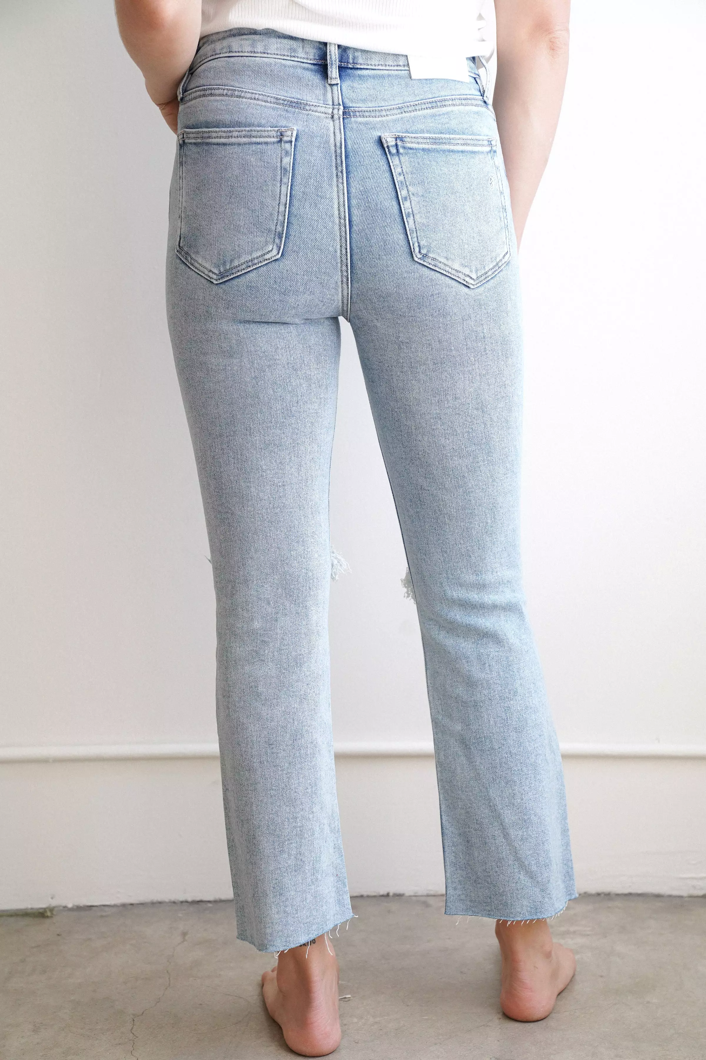 Kate Crop Boot Cut Jeans