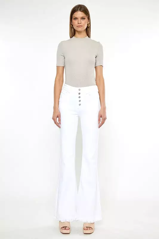 KAY HIGH RISE FLARE JEANS [ONLINE EXCLUSIVE]