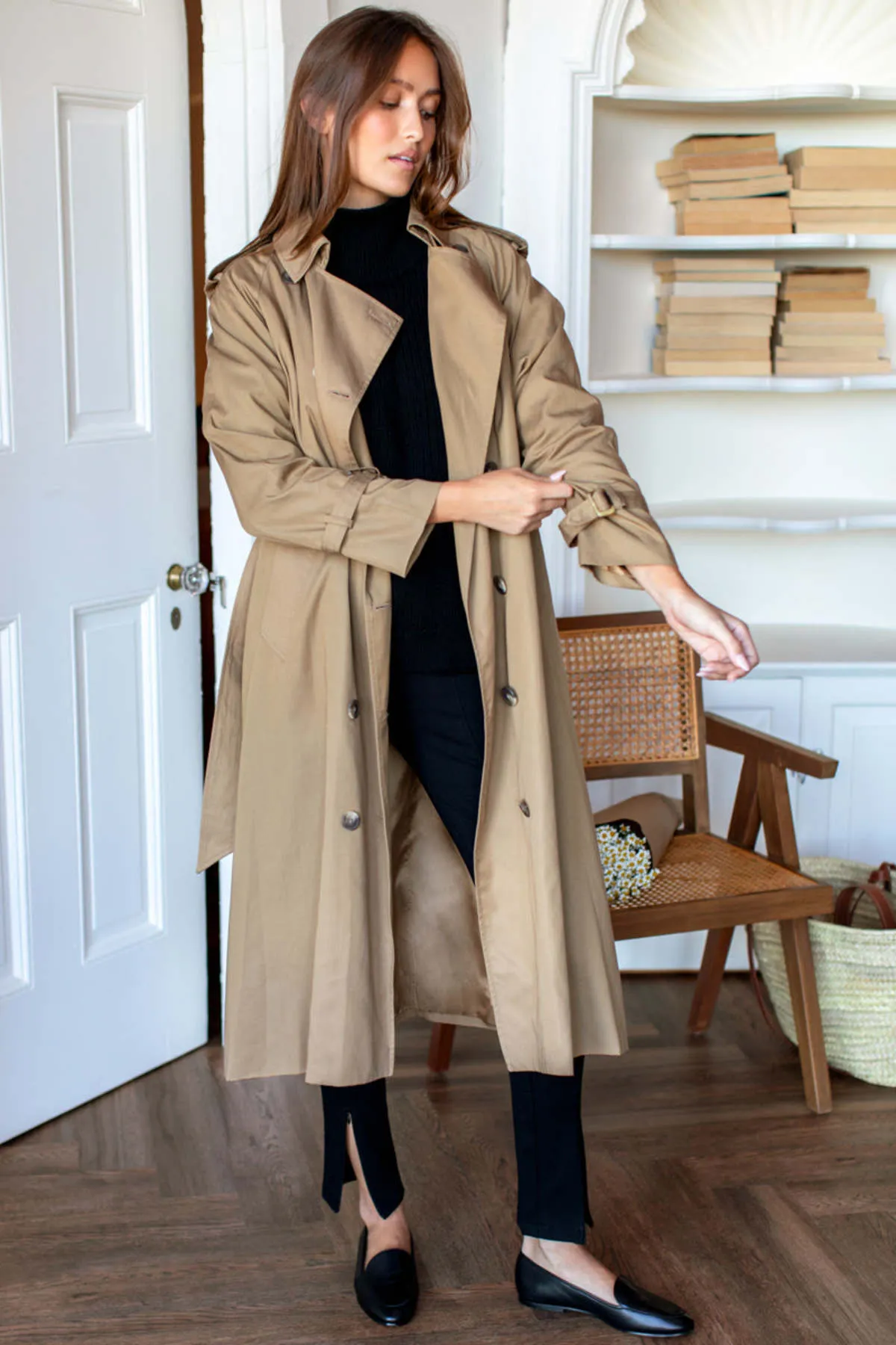 Layering Trench Coat - Camel