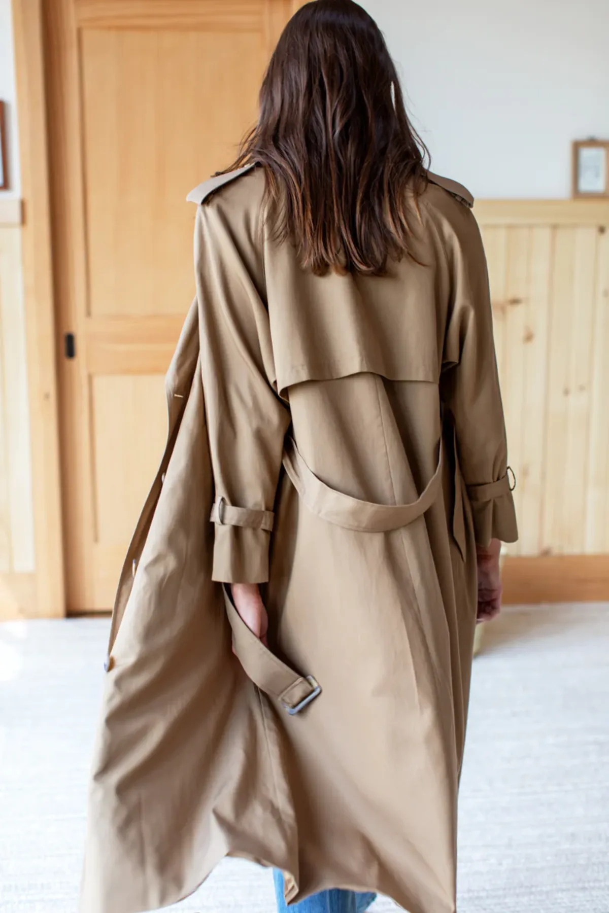 Layering Trench Coat - Camel