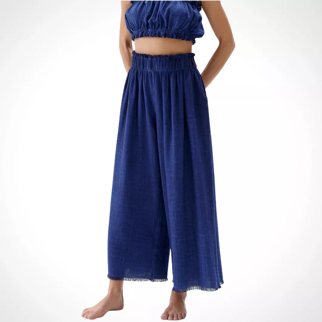 Linen Cotton Palazzo Pant