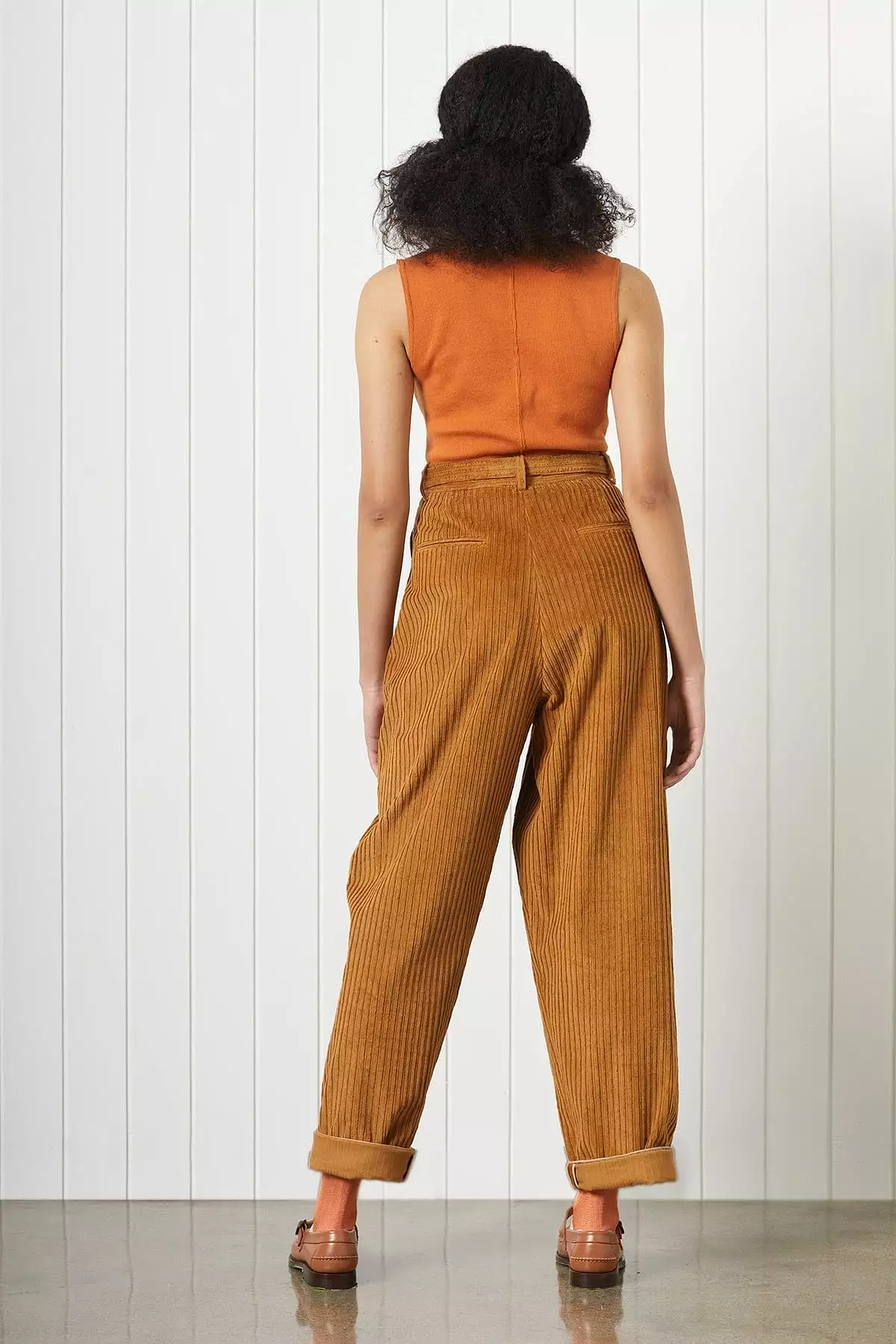 Marceaux Pant in Wide Corduroy