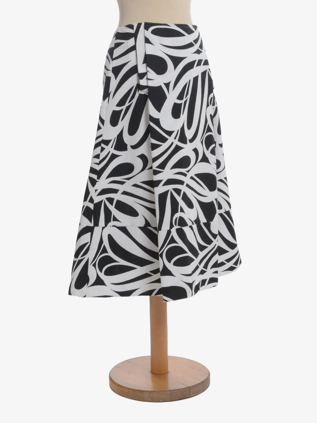 Marni Patterned Midi Bell Skirt