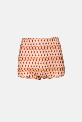 Maya Geo Boy Leg Pant Pink Salt