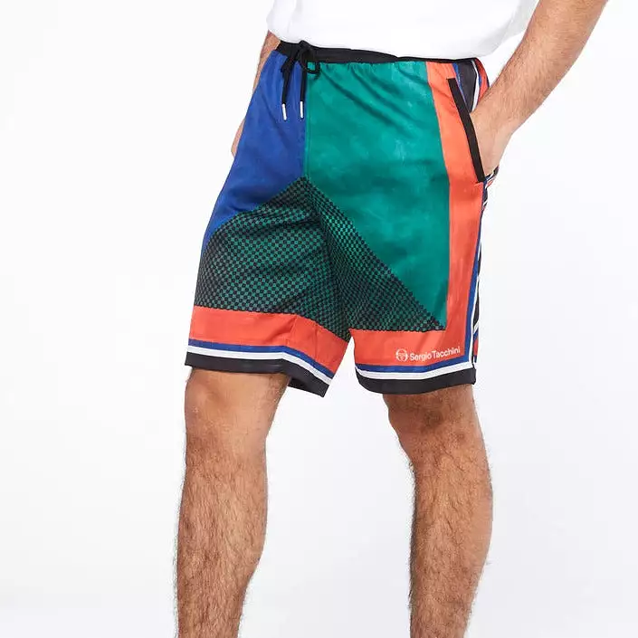 MONTE CARLO SHORTS BLACK/MULTI