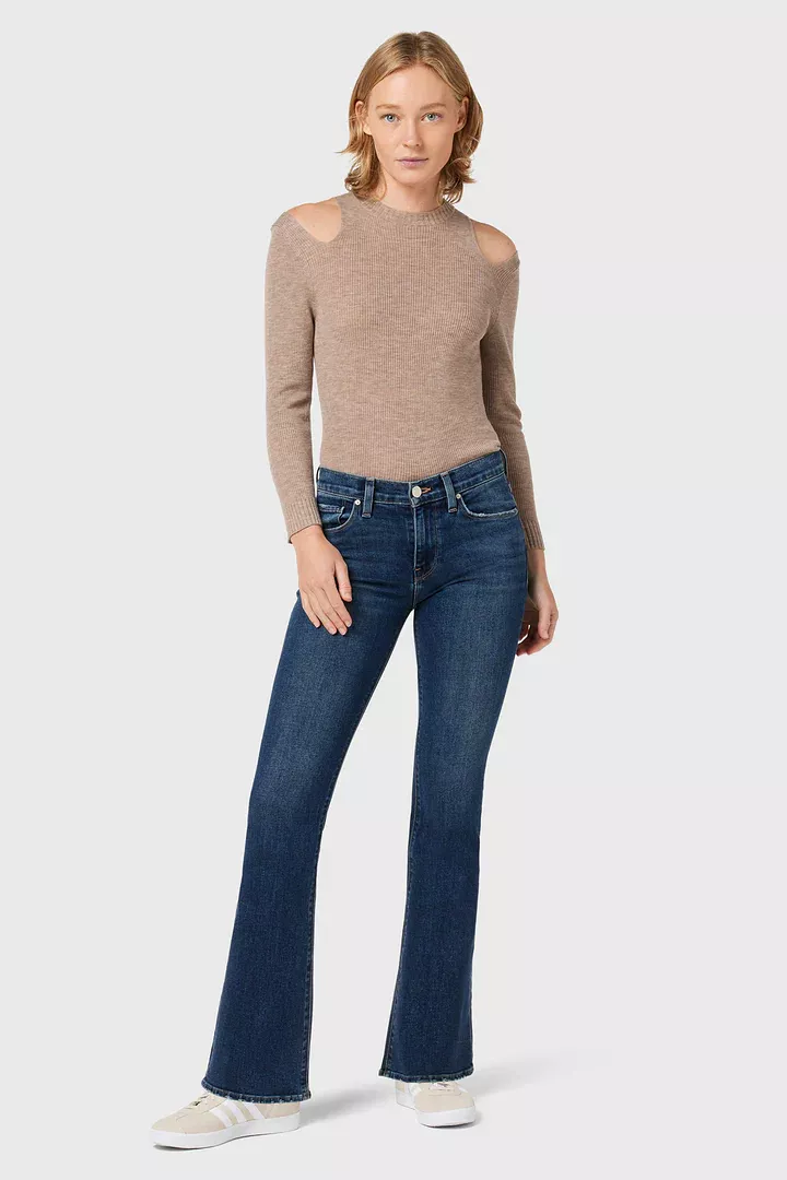 Nico Mid-Rise Bootcut Barefoot Jean