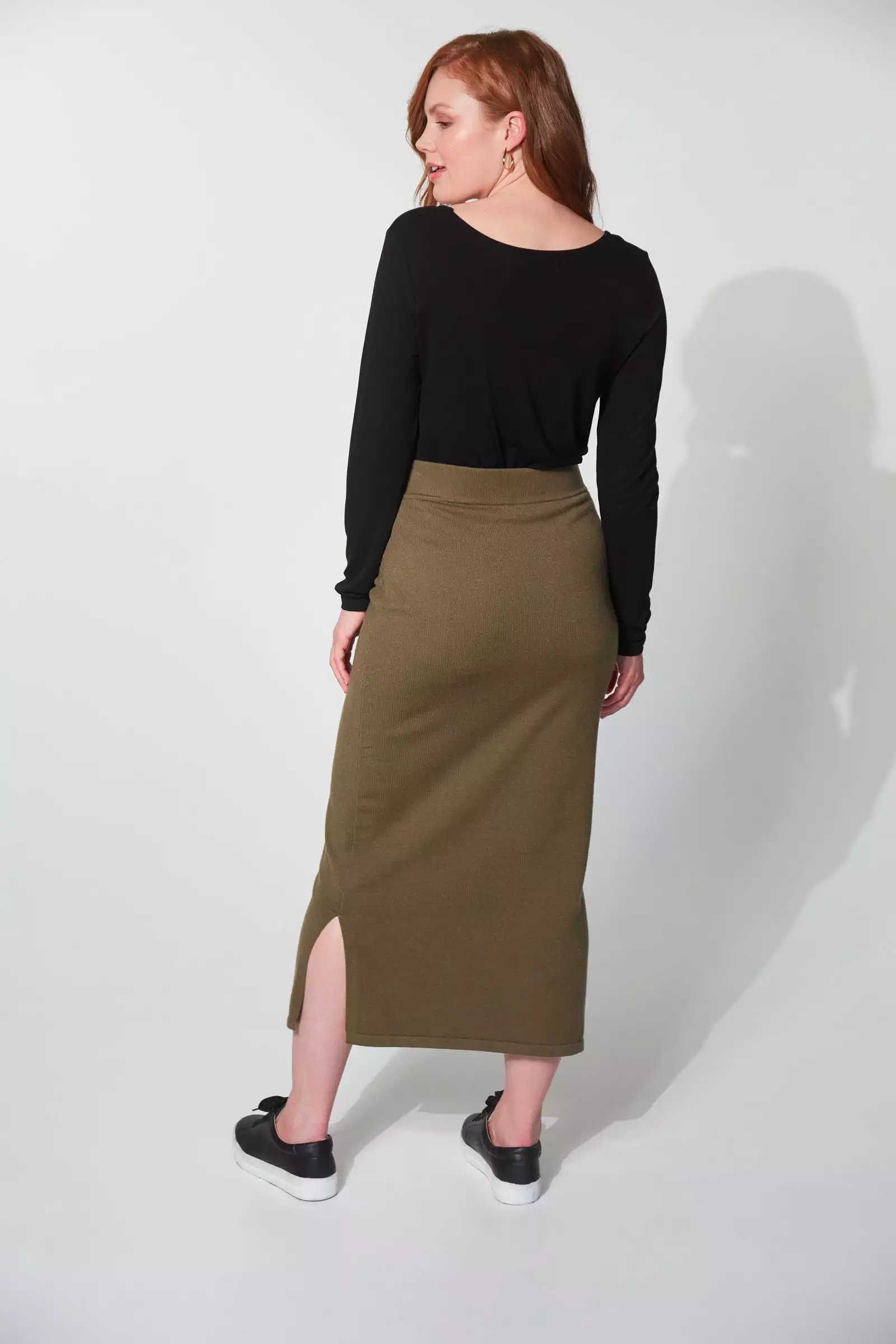 Nikolai Knit Skirt -  Fern Green