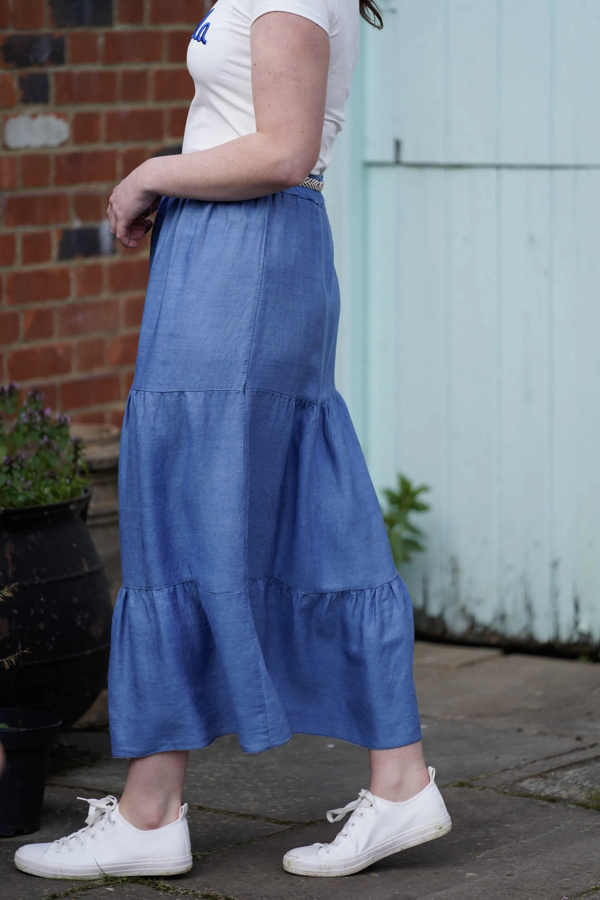 Nina Tired Maxi Skirt