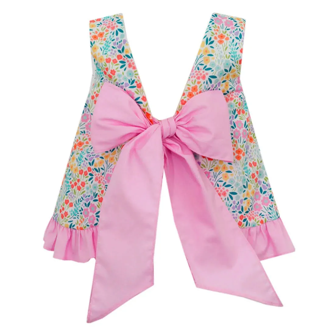 Pink Floral Bloomer Set