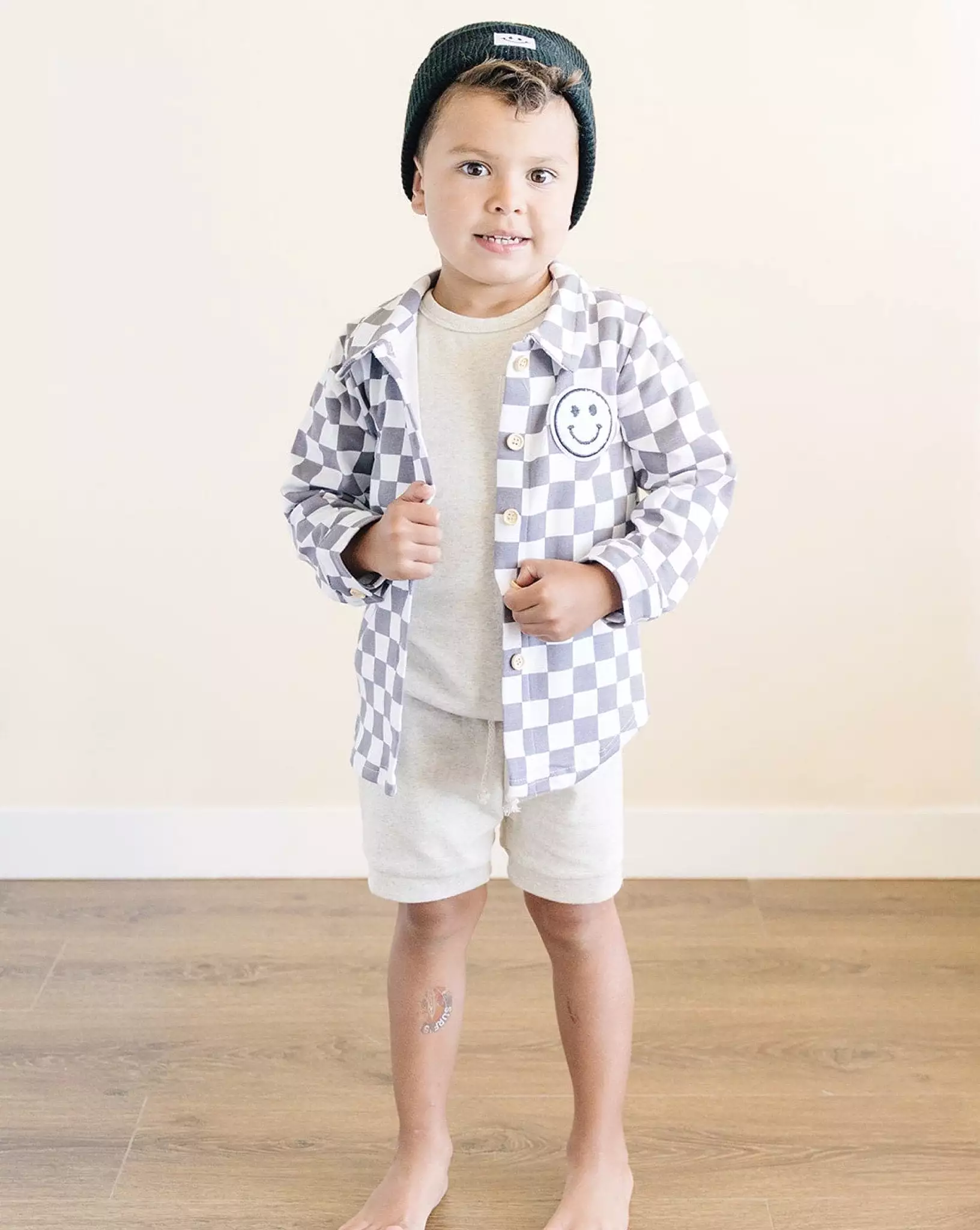 Pocket Shorts Set | Oatmeal