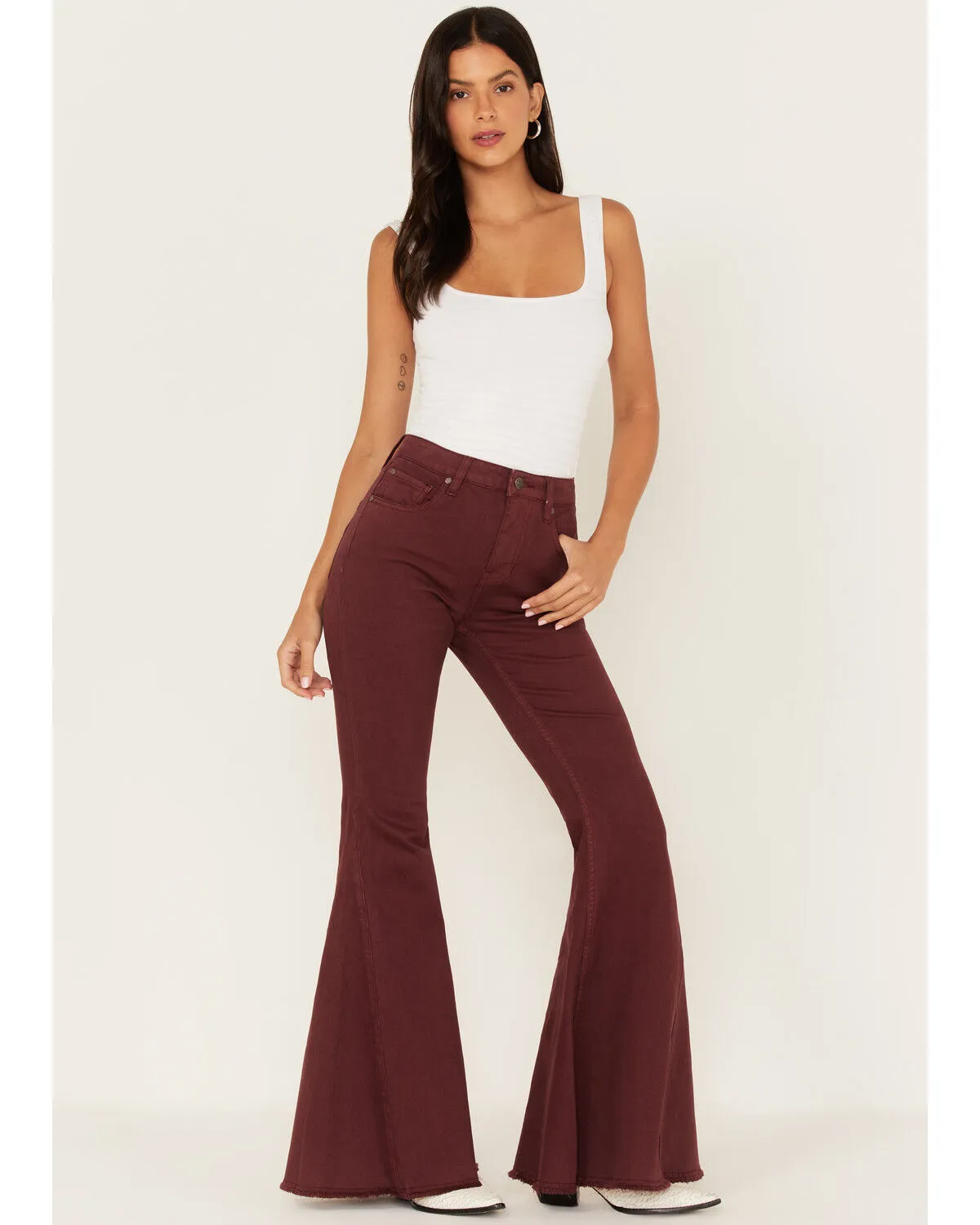 Product Name:  Shyanne Women's High Rise Flare Jeans